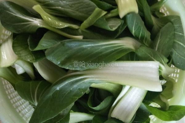 蚝油青菜的做法图解2
