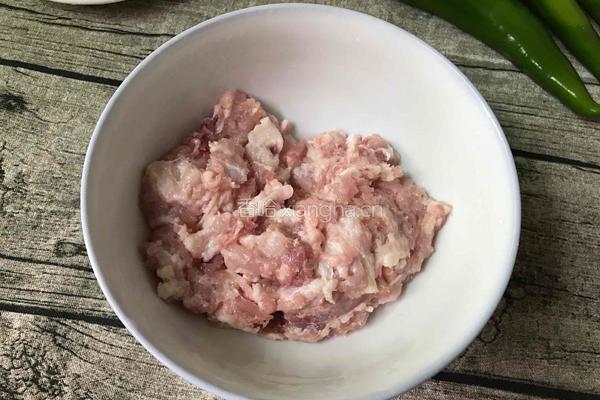辣椒酿肉（尖椒酿肉）的做法图解3