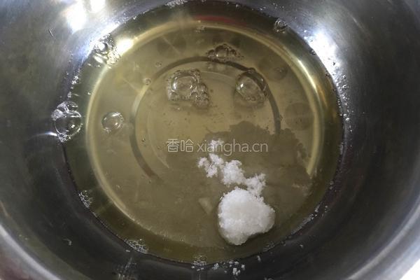 菠菜戚风蛋糕的做法图解4