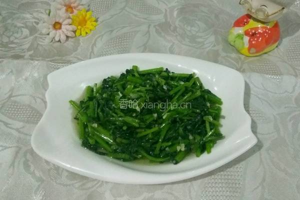 凉拌茼蒿的做法图解6
