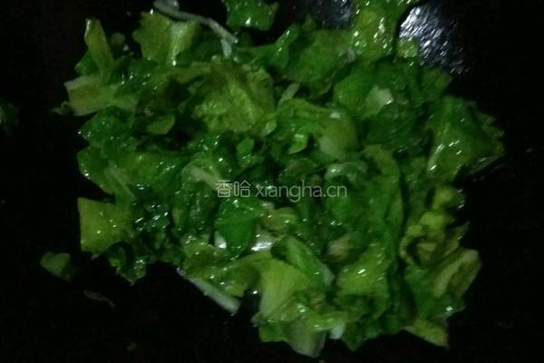 爆生菜的做法图解6