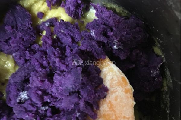 紫薯小烤饼的做法图解7