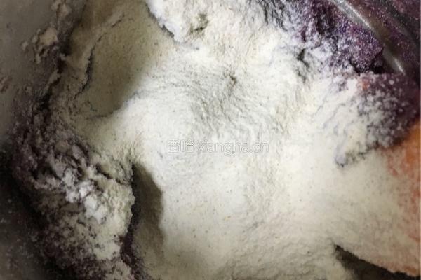 紫薯小烤饼的做法图解8