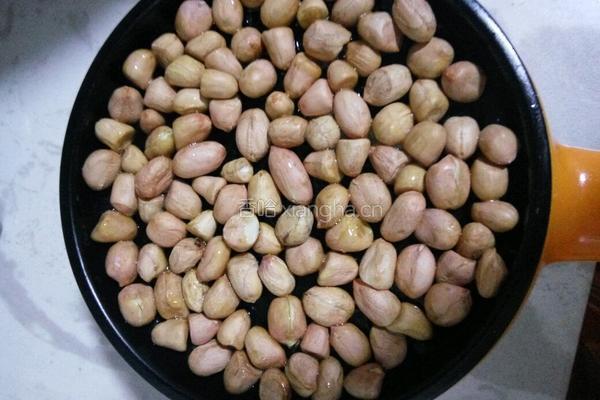 美味苦苣花生米的做法图解4