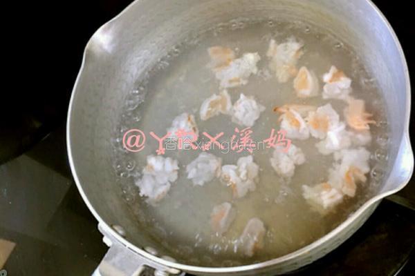 仙人掌炒虾仁的做法图解3