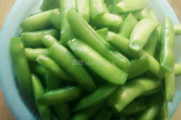 香辣豌豆的做法图解3