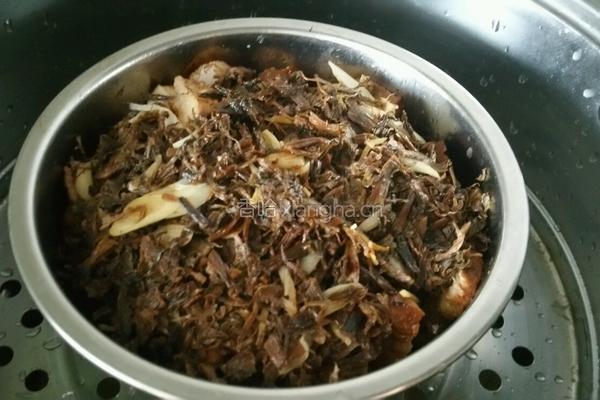 梅菜扣肉的做法图解9