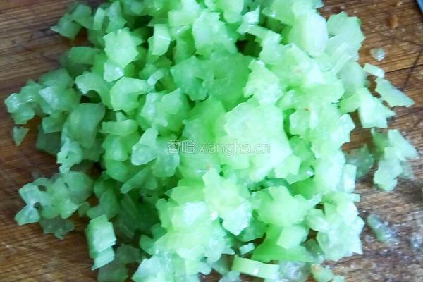 油渣芹菜打卤面的做法图解6