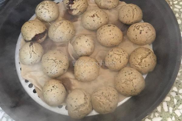 玉米荞面全麦大碱杂粮包的做法图解13
