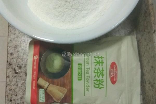 绿色华夫饼的做法图解1
