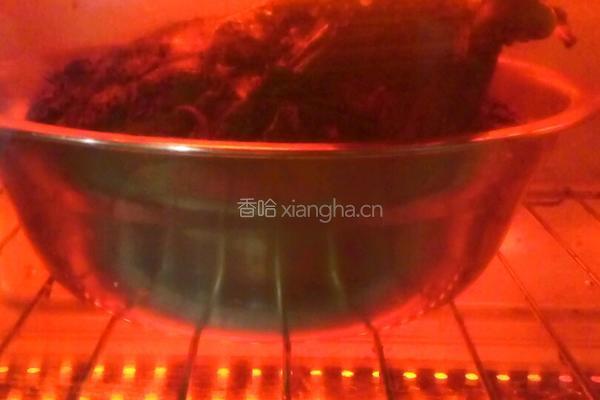箱烤乌鸡的做法图解5