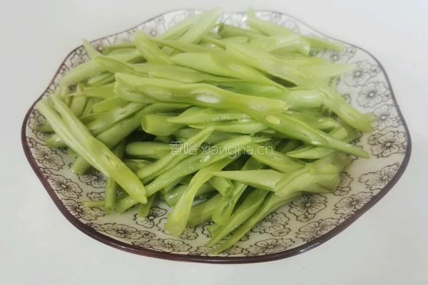 凉拌四季豆的做法图解2