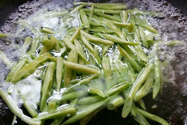 凉拌四季豆的做法图解5