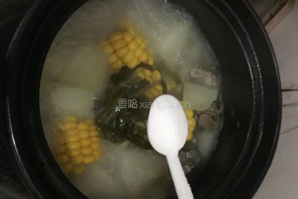 冬瓜玉米排骨汤的做法图解10