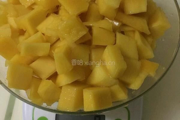 芒果椰汁凍的做法图解5
