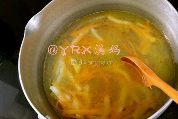 仙人掌瘦肉豆腐羹的做法图解5