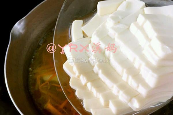 仙人掌瘦肉豆腐羹的做法图解6
