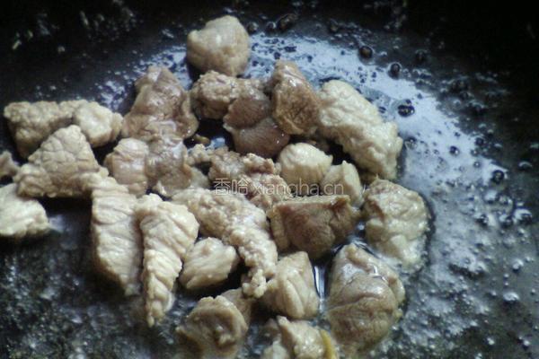 榨菜炒肉丝的做法图解3