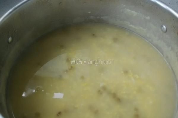 绿豆玉米粥的做法图解6