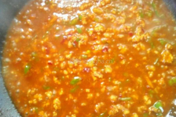 浇汁豆腐的做法图解5
