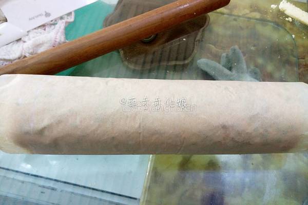 葱香肉松蛋糕卷的做法图解21