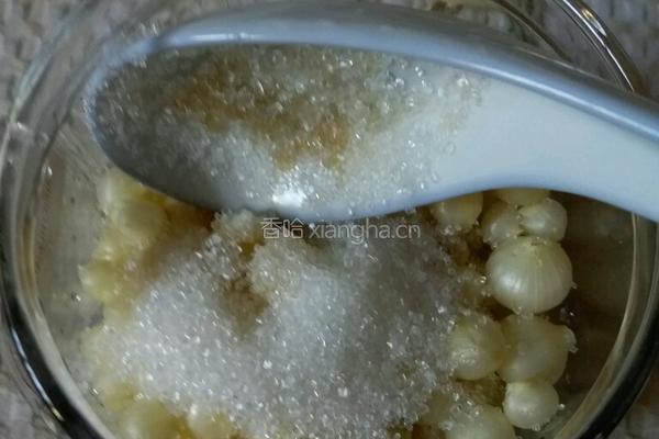 糖醋藠头的做法图解3