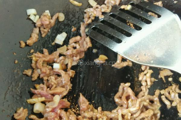 豆角炒肉丝的做法图解13