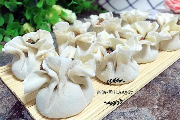 烧麦（牛肉香菜馅儿）的做法图解13