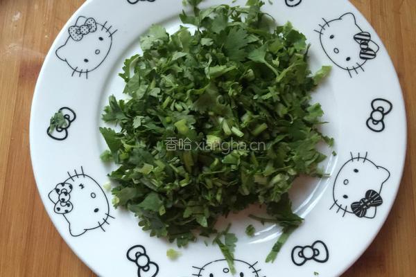 牛肉香菜馅儿的做法图解3