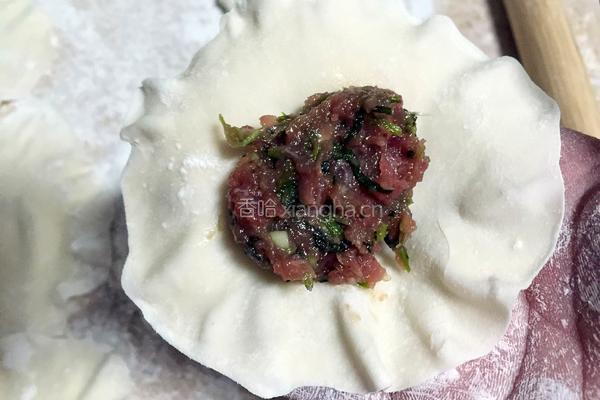 烧麦（牛肉香菜馅儿）的做法图解7
