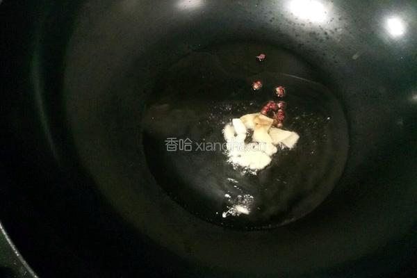 绿豆芽炒白菜苔的做法图解3