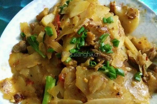 豆瓣土豆片的做法图解6