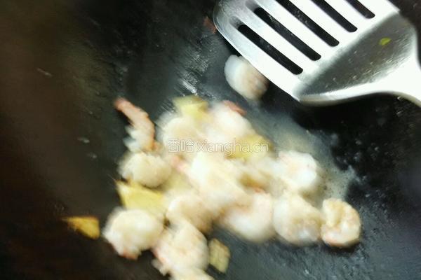 黄瓜炒虾仁的做法图解7