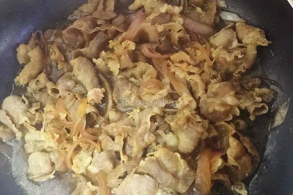 日式肥牛饭的做法图解4