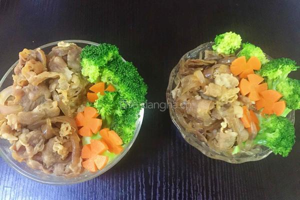 日式肥牛饭的做法图解6