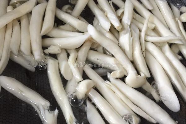 番茄炒海鲜菇的做法图解3