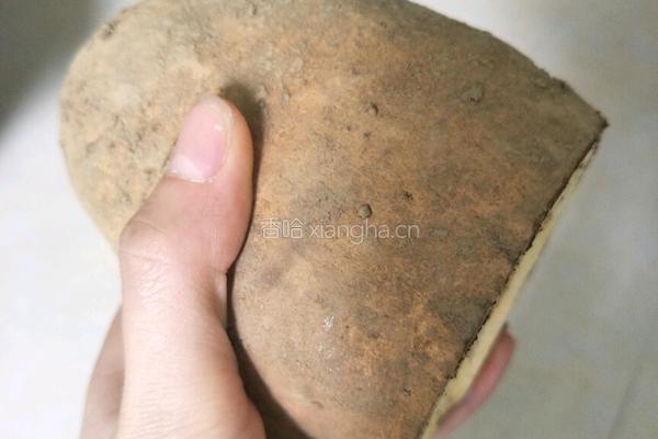 番薯糯米饼的做法图解1