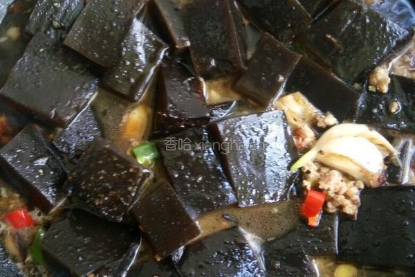 肉沫凉粉的做法图解4