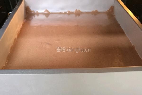 蜂蜜巧克力可可戚风蛋糕的做法图解14