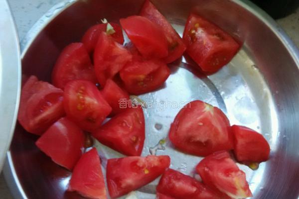 西红柿炒圆白菜的做法图解5
