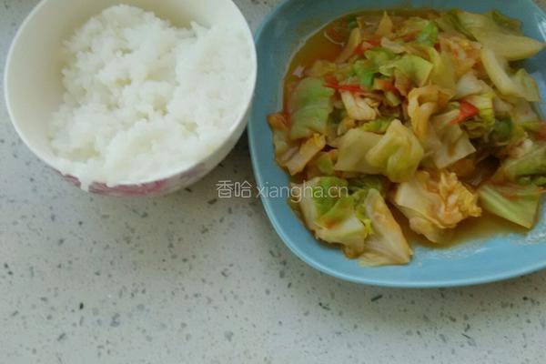 西红柿炒圆白菜的做法图解11