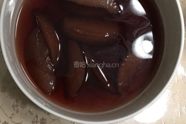 红酒贡梨的做法图解6