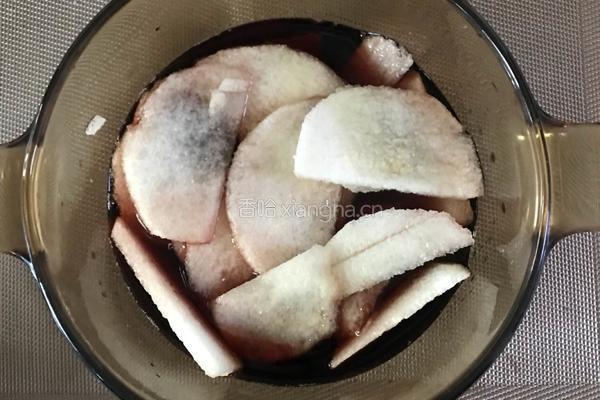 红酒贡梨的做法图解3