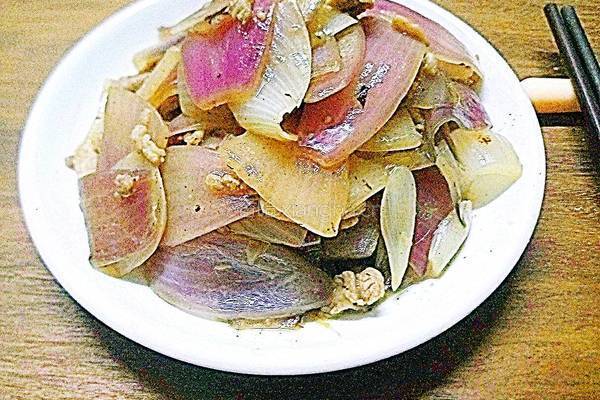 洋葱炒肉的做法图解12