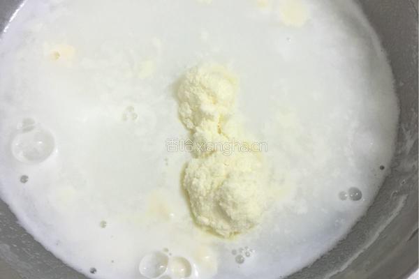 巧克力牛奶布丁的做法图解3