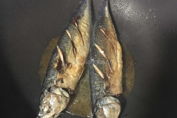 红烧青条鱼的做法图解4