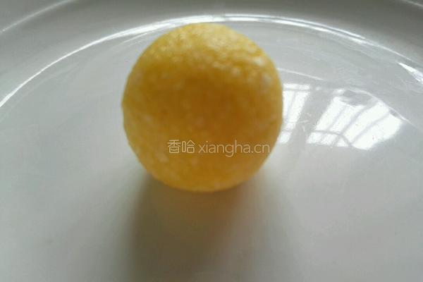 黄金椰蓉球的做法图解5