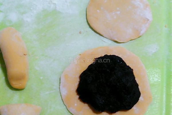 红薯豆沙饼的做法图解8