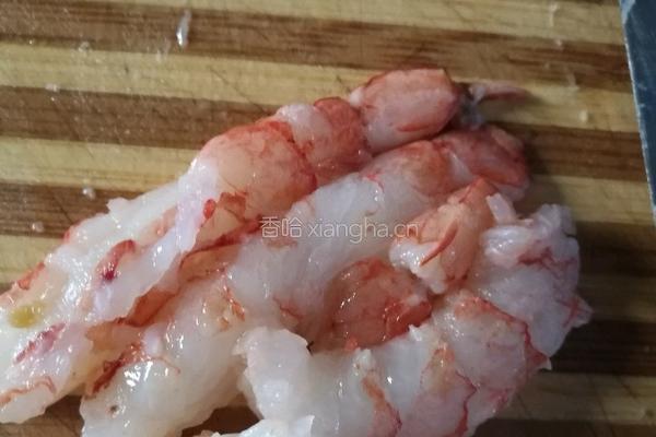 鸡肉虾仁迷你云吞的做法图解2