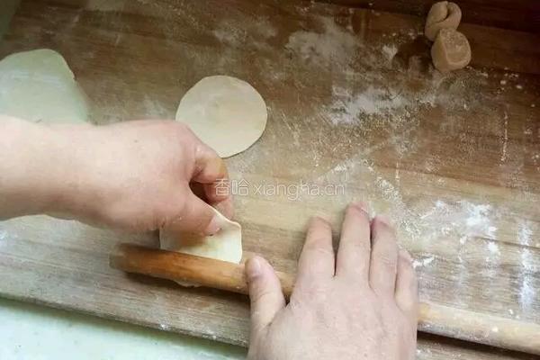 茼蒿馅饺子的做法图解8